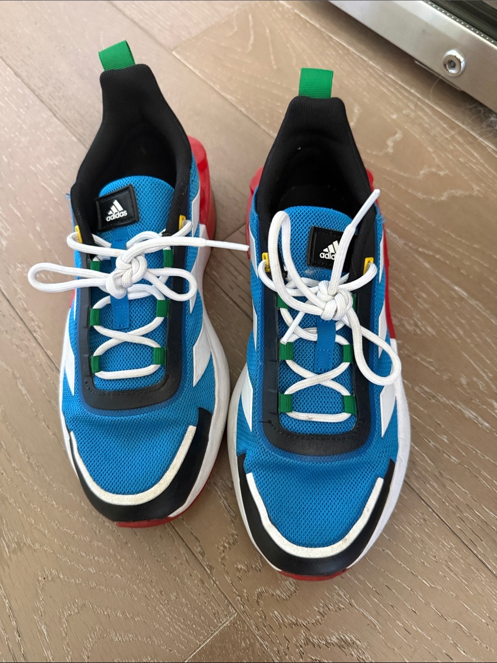 adidas Lego Kids Blue Multi-Color Athletic Sneakers